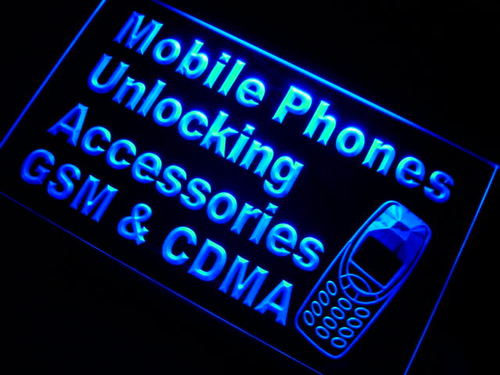 Mobile Phone GSM CDMA Neon Light Sign